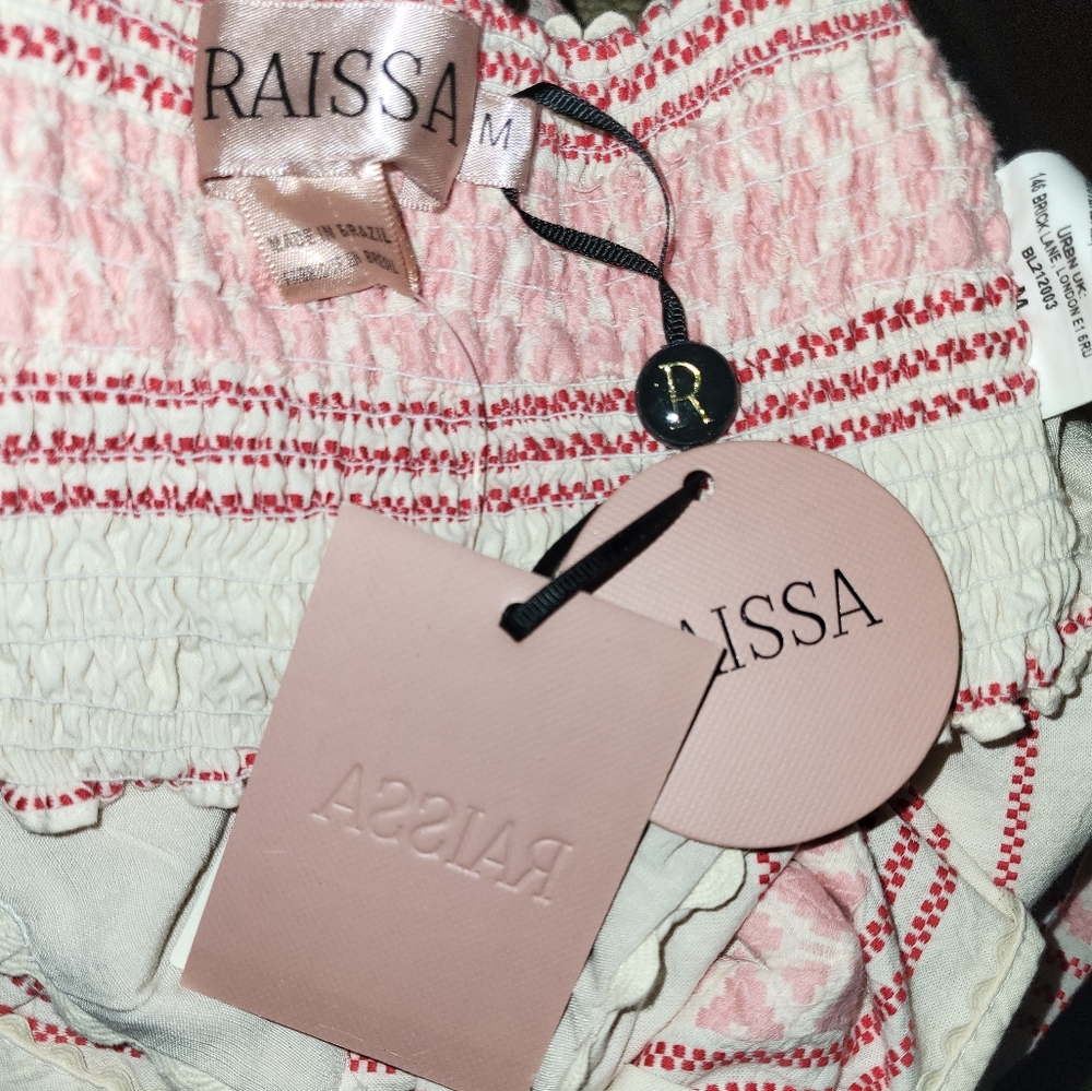 Anthro Raissa Ruffle Cropped Top. - Picture 5 of 7